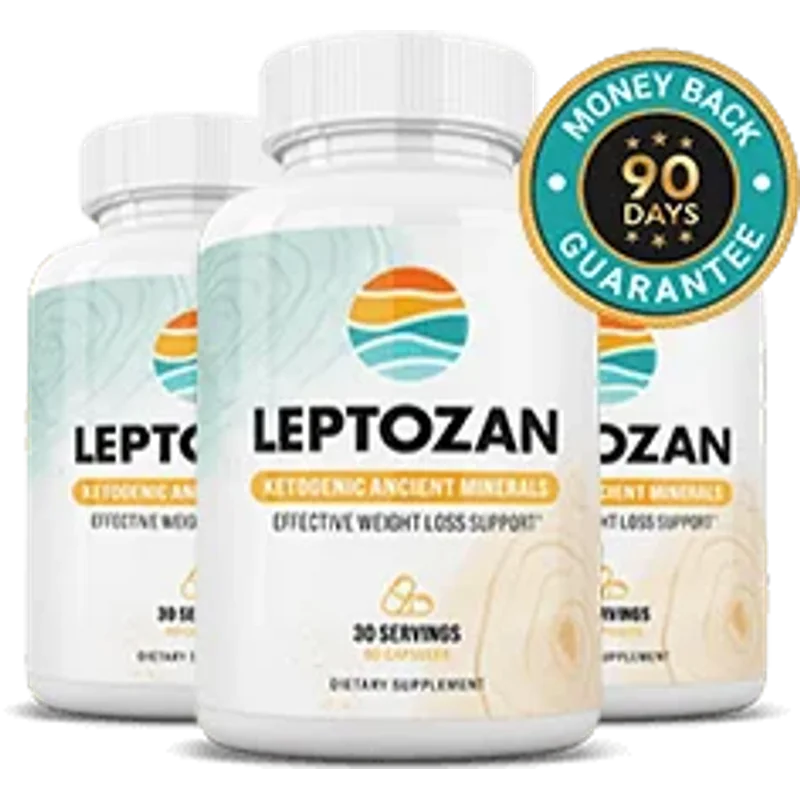 Leptozan Natural Weight Management Formula — 3 Bottle / 90 Day Pack